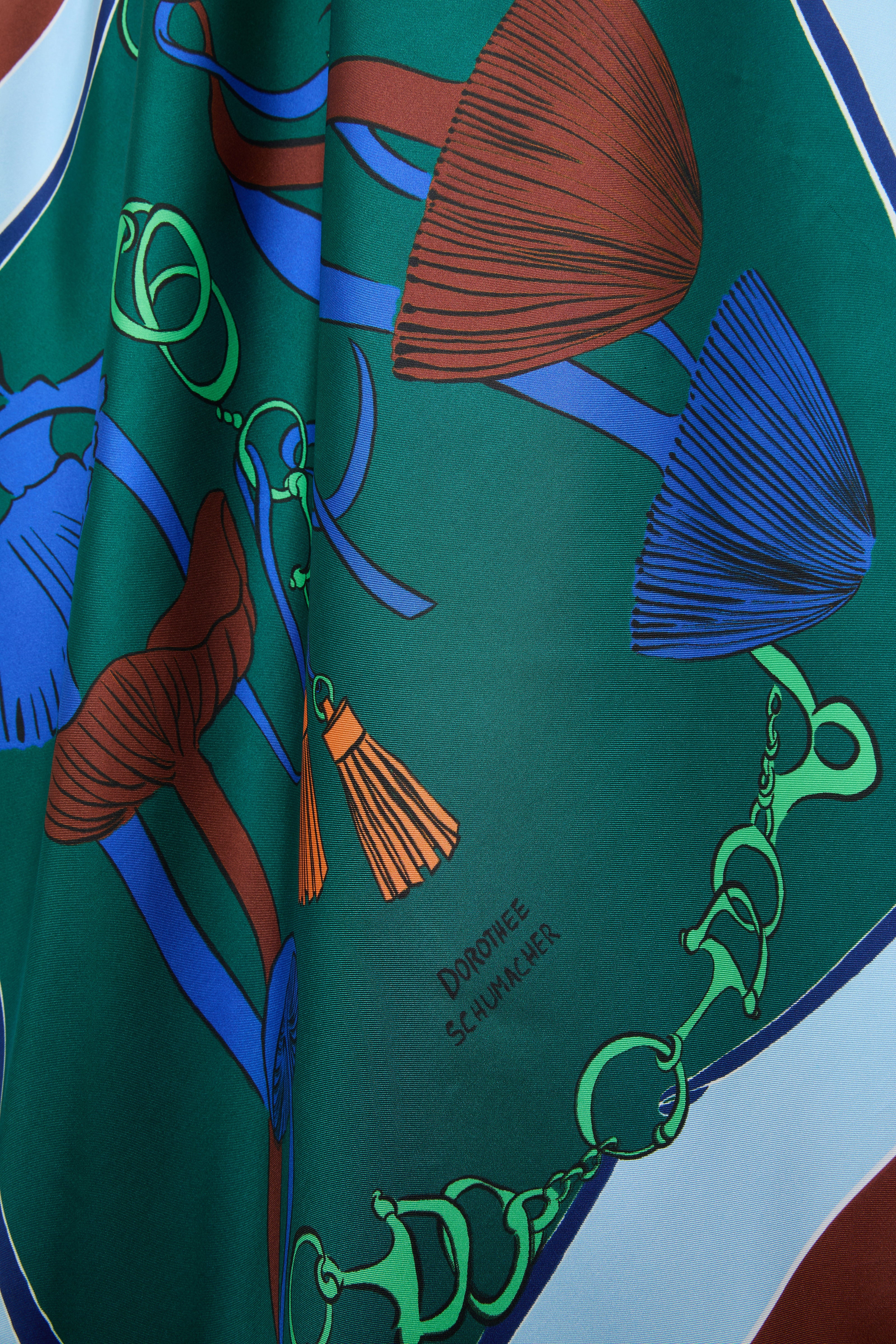 Dorothee Schumacher Scarf Cosmic Funghi Sea
