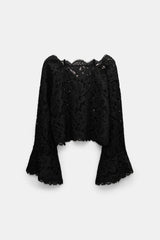 Dorothee Schumacher Top Lacy Black