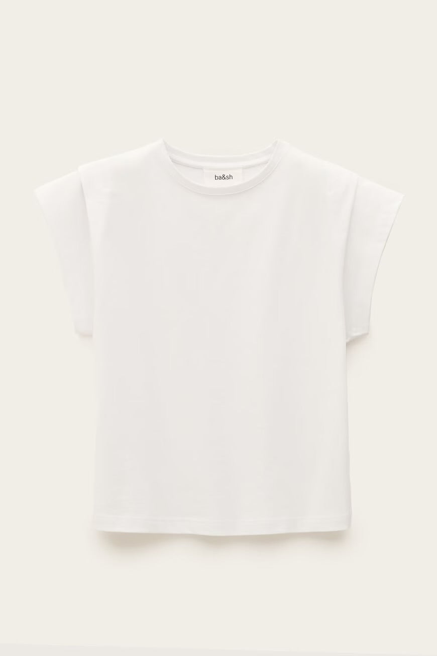 Ba&sh T-Shirt Pio Blanc