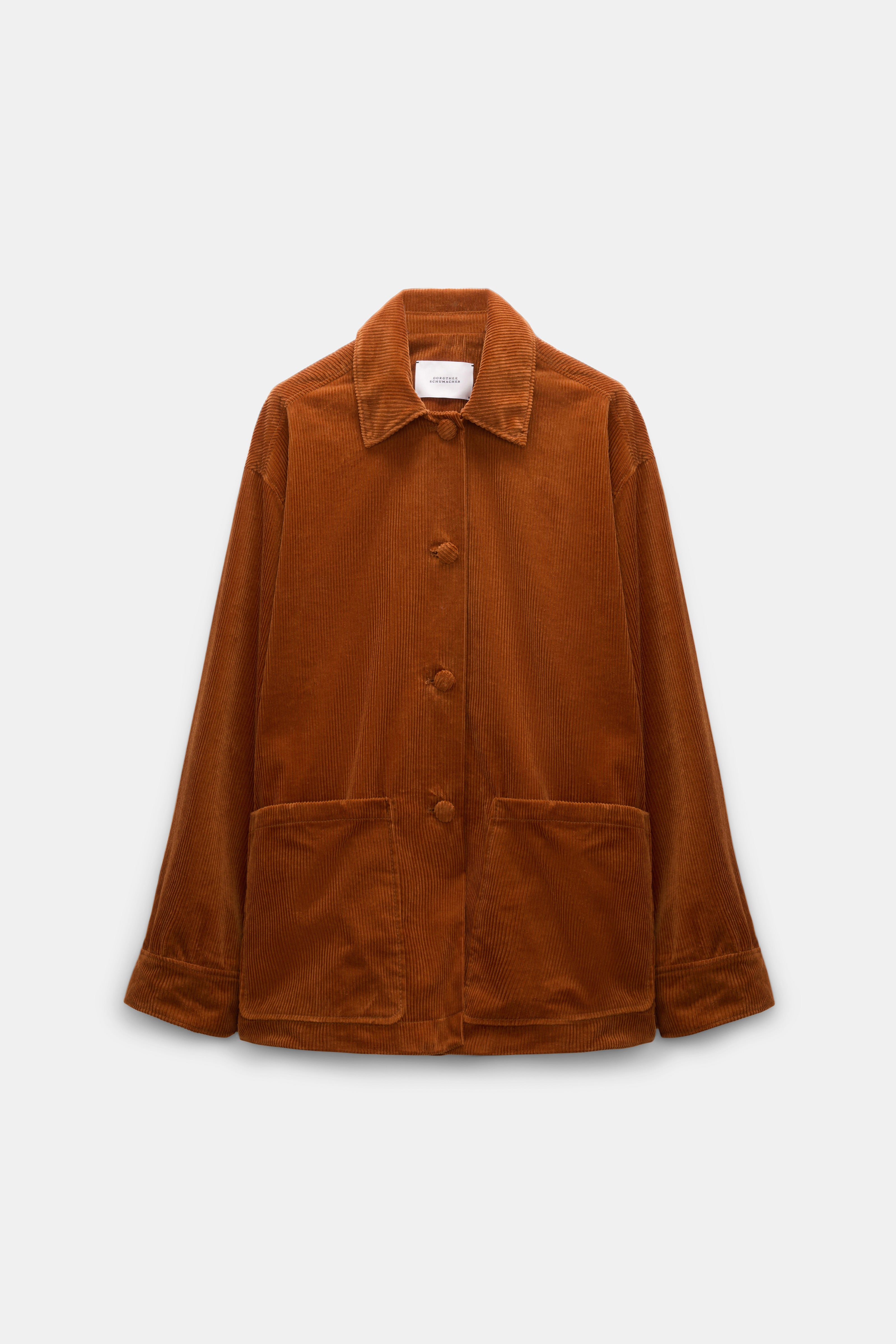 Dorothee Schumacher Jacke Modern Structure Copper