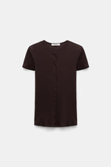 Dorothee Schumacher Shirt Pure Sleekness Choco
