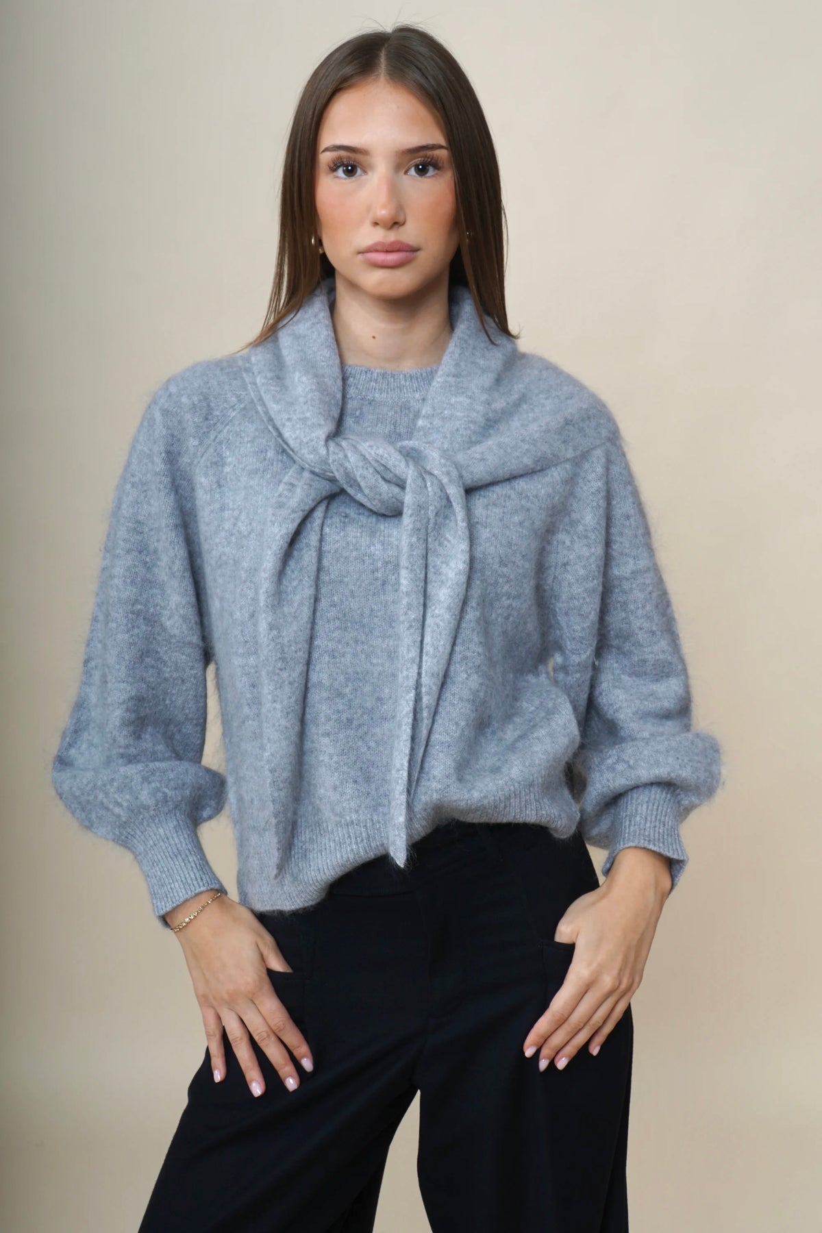 Herzens Tuch Liz Castle Grey