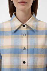 Closed Hemdbluse Karo Powder