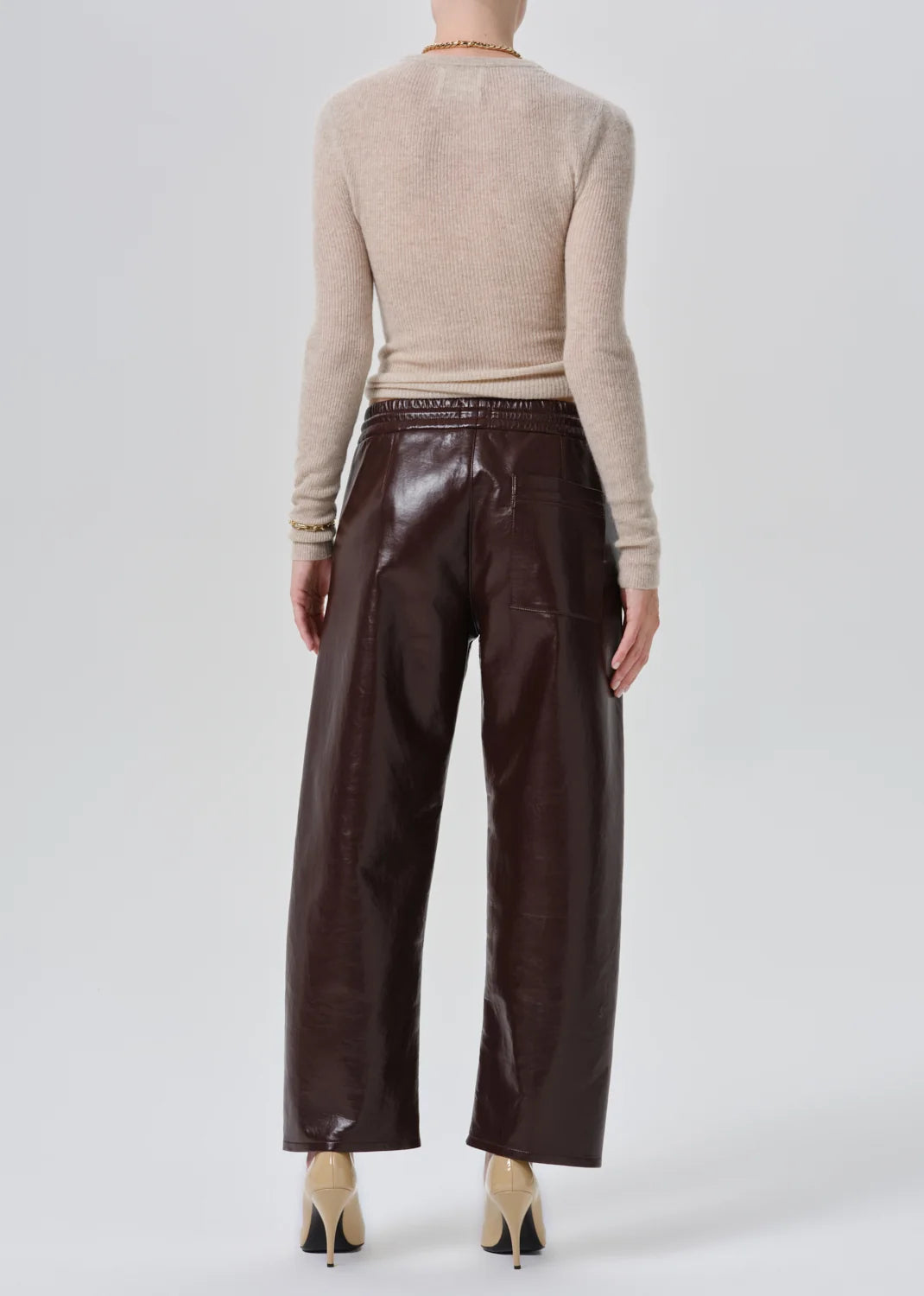 Citizens of Humanity Lederhose Burgundy