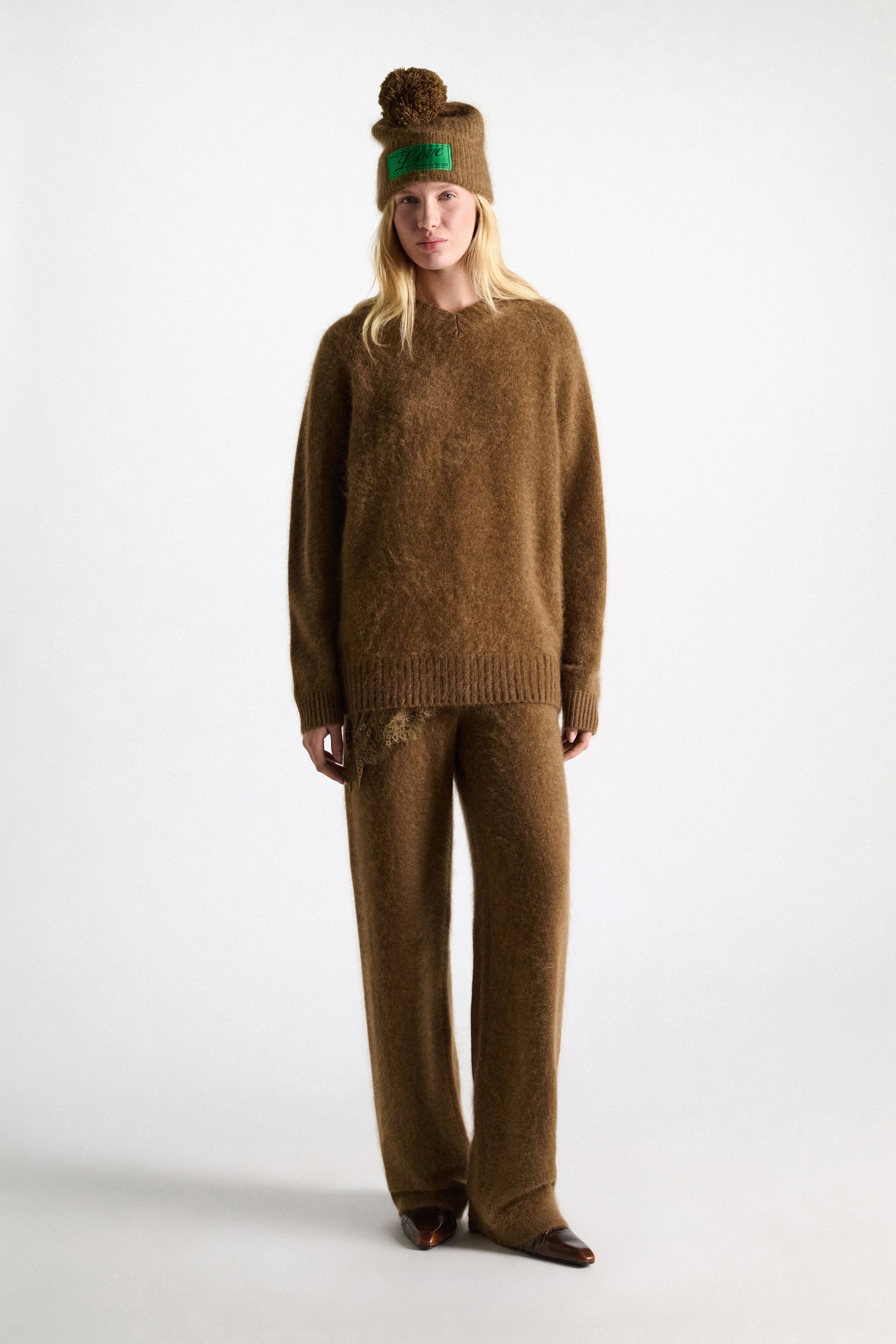 Dorothee Schumacher Pullover Fluffy Statements Porcini