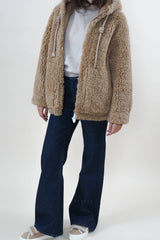 Urban Code Jacke Teddy Caramel