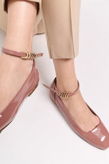 Dorothee Schumacher Ballerina Glossy Shine Copper