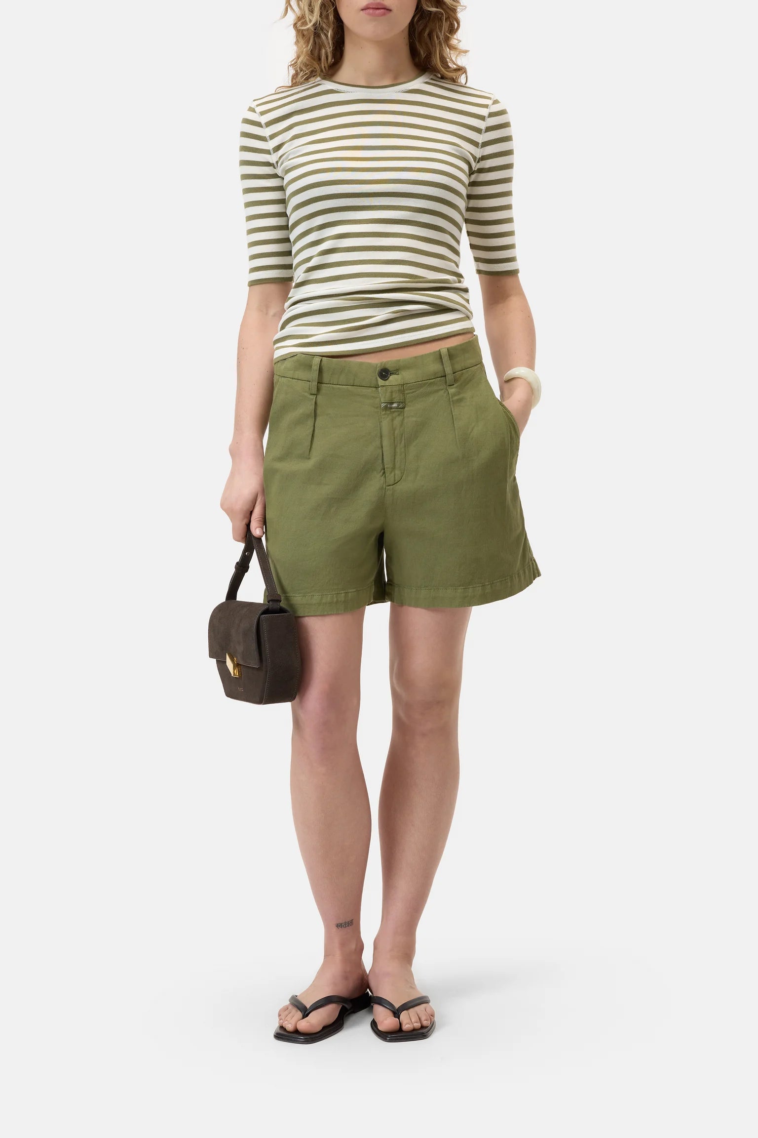 Closed T-Shirt Striped Hunter