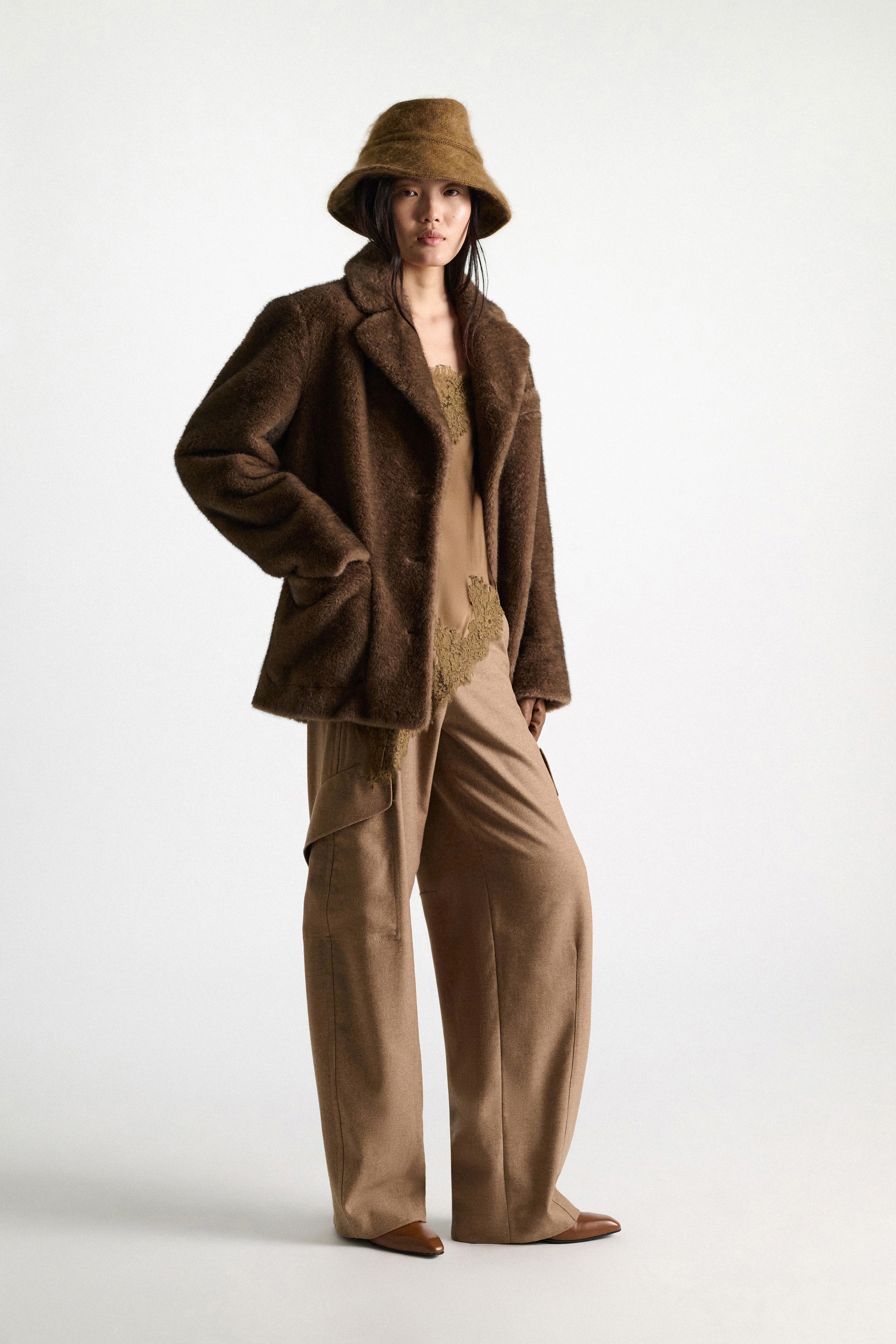 Dorothee Schumacher Hose Light Softness Porcini