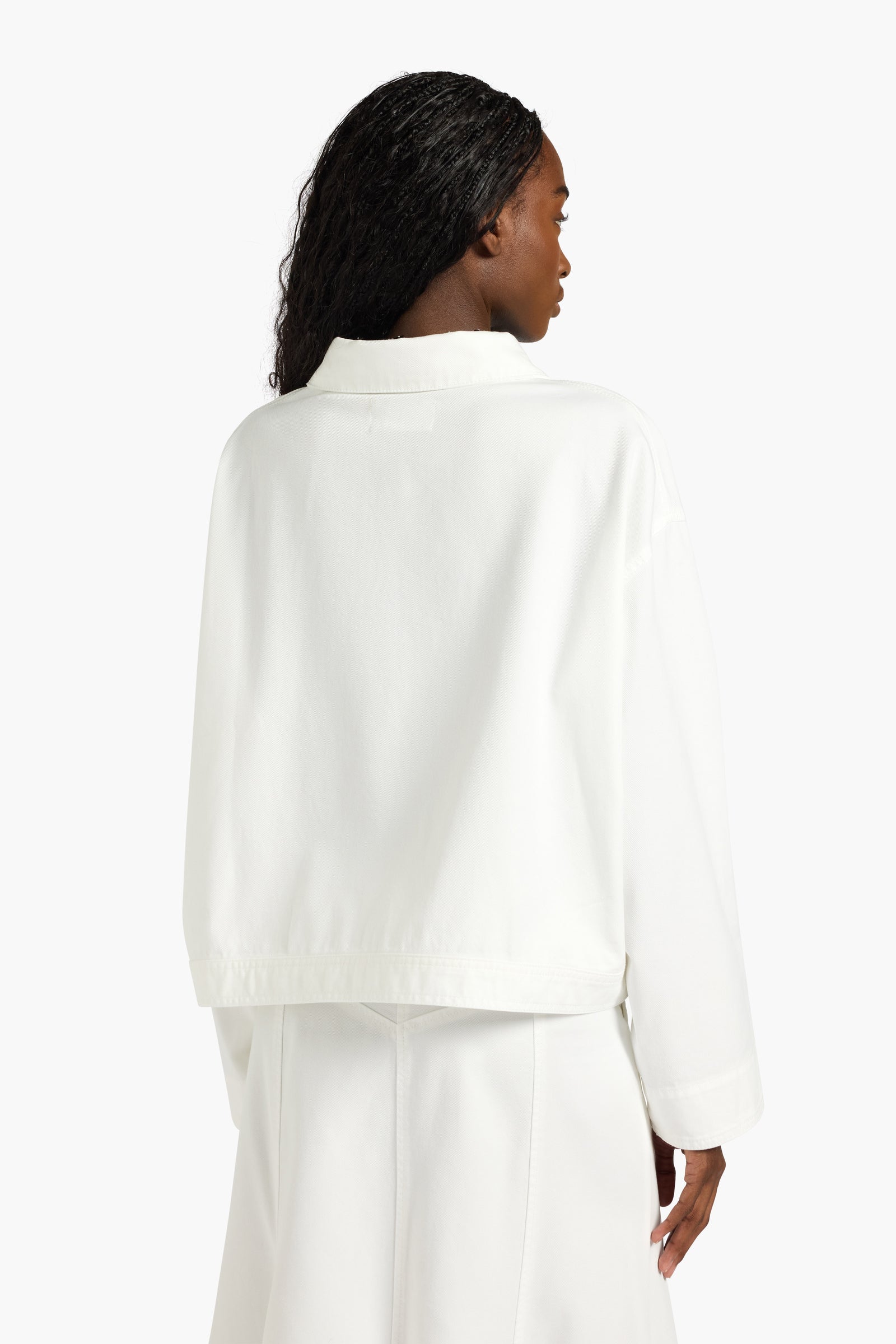 Liviana Conti Jacket Denim White