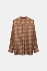 Dorothee Schumacher blouse Graphic Dreams Brown