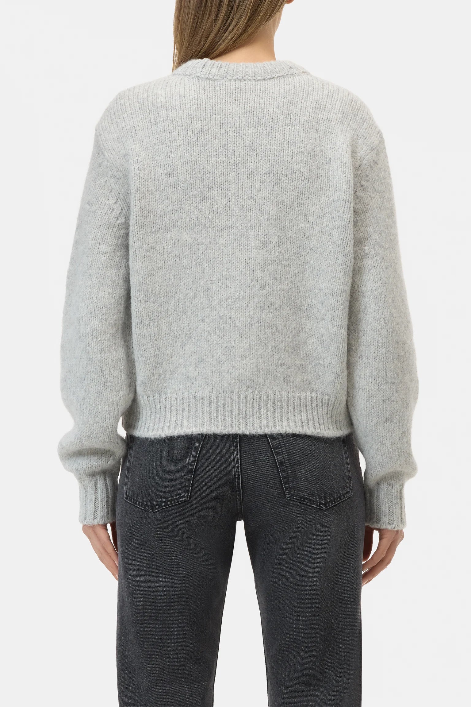 Closed Crewneck Alpaca Grey