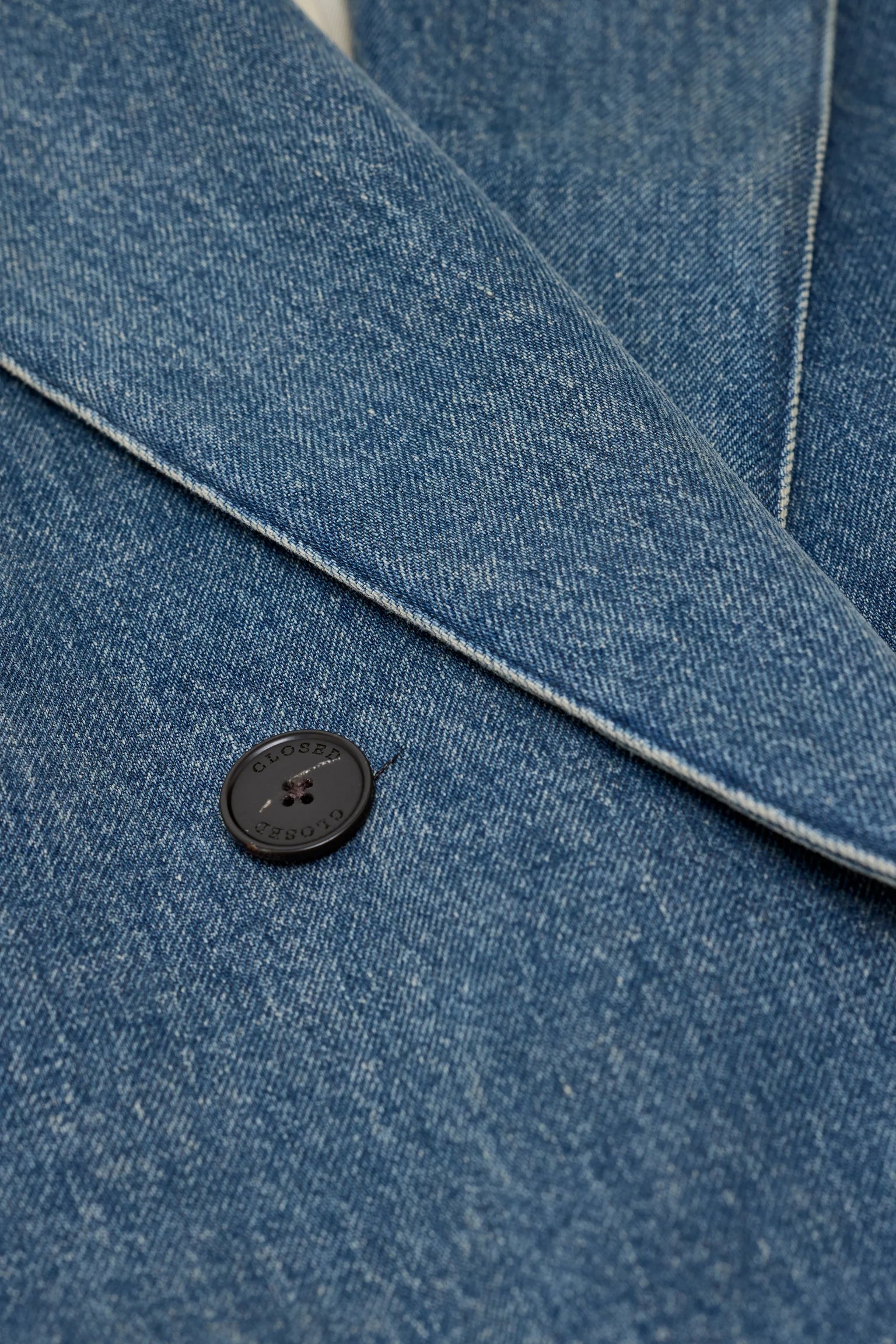 Denim blazer