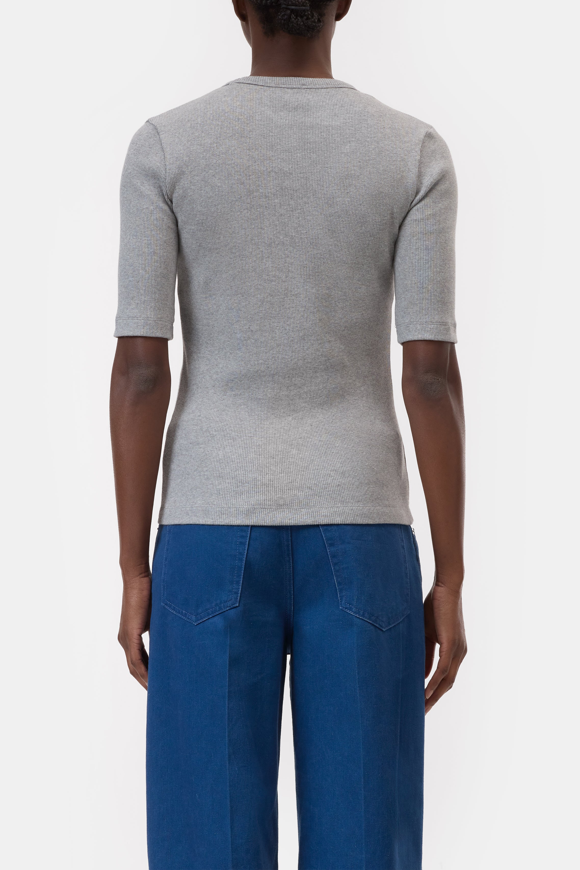 Closed Shortsleeve Melange