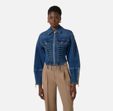 Elisabetta Franchi Denim Jacke