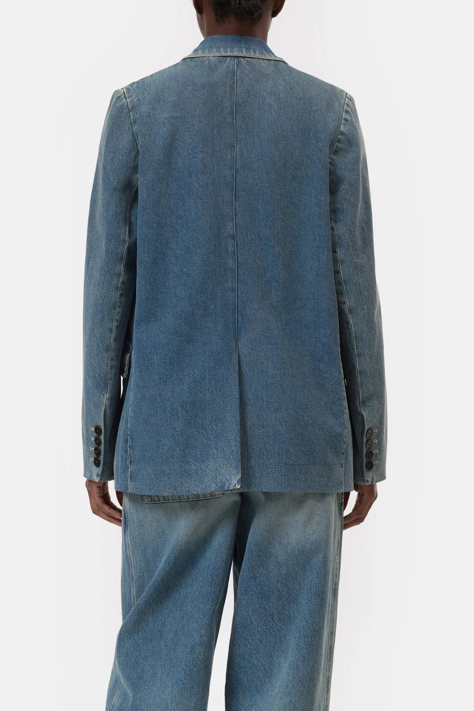 Denim blazer
