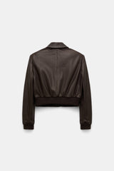 Dorothee Schumacher Jacke Sleek Statement Choco