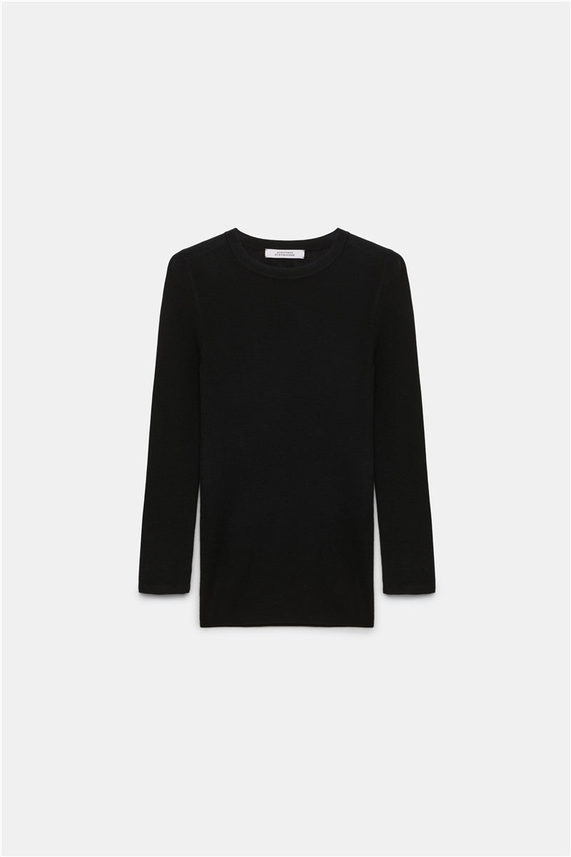 Dorothee Schumacher Pullover Chic Merino Black