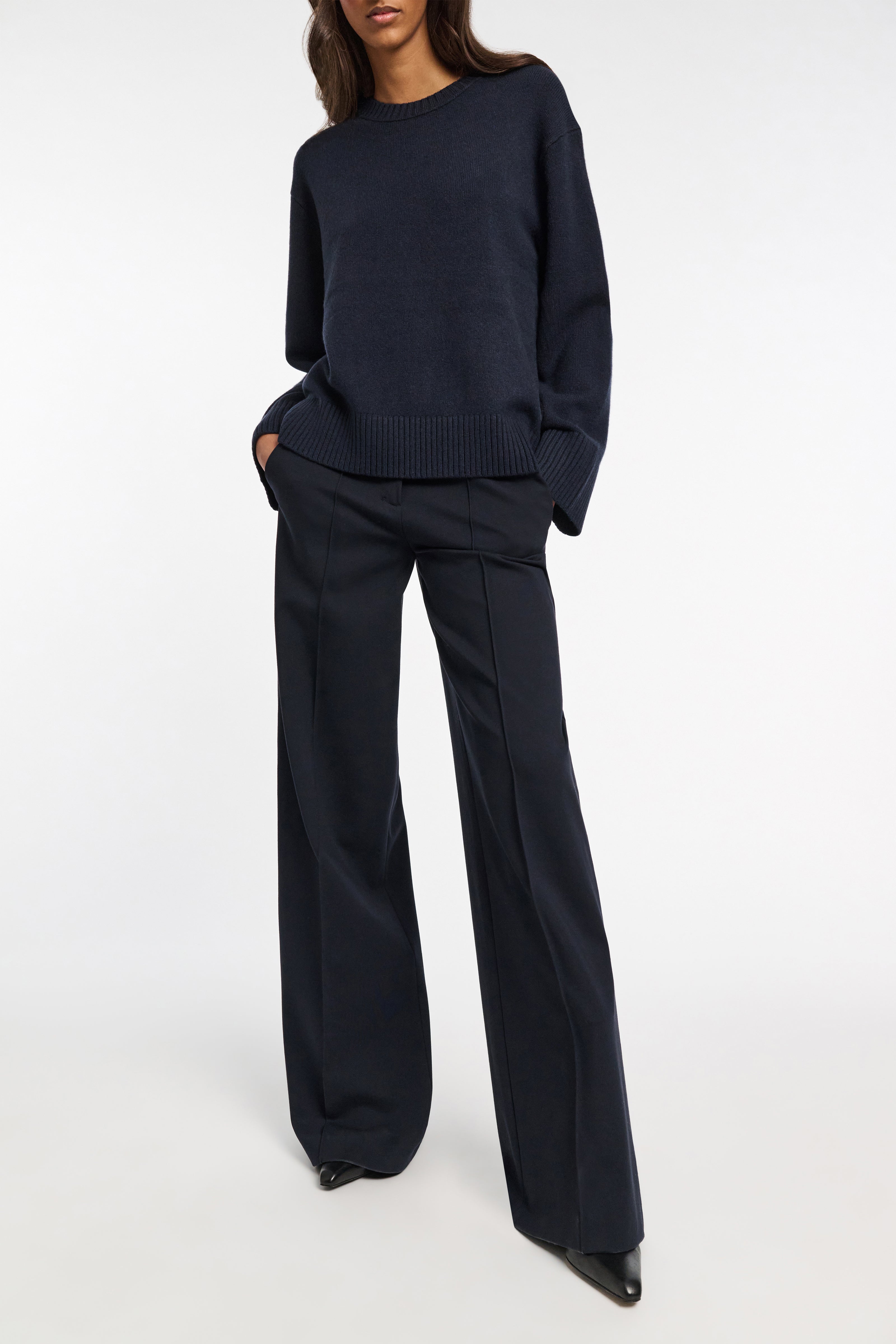 Dorothee Schumacher Pants Emotional Essence Navy