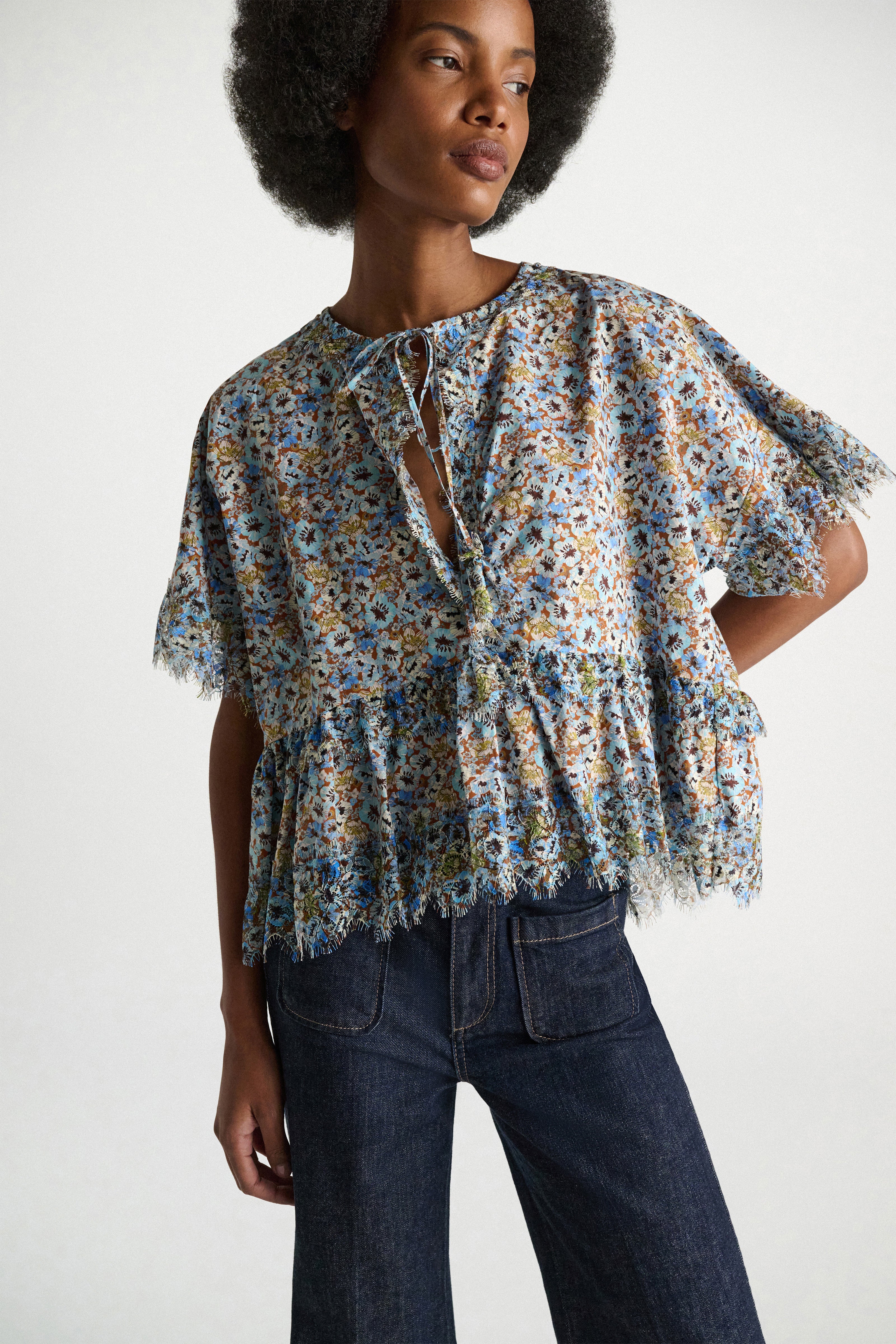 Dorothee Schumacher Bluse Floral Volumes