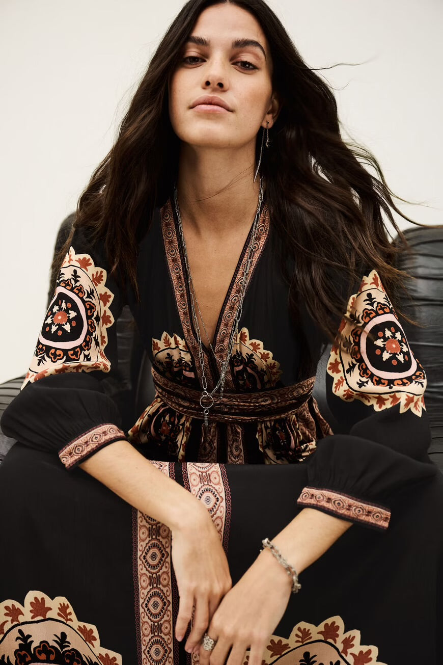 Ba&sh Kleid Vera Carbone
