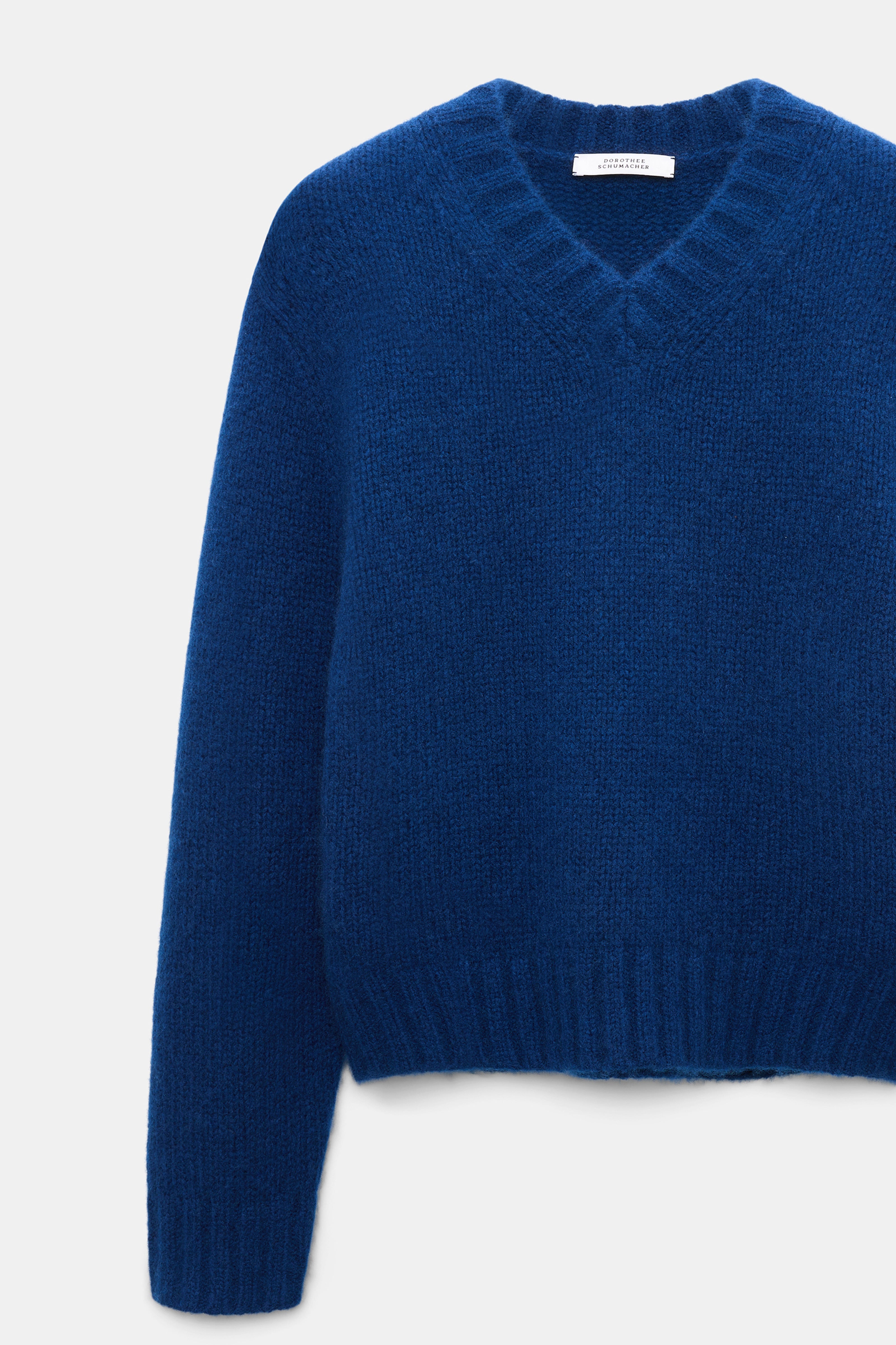 Dorothee Schumacher Pullover Luxury Love Ocean Blue