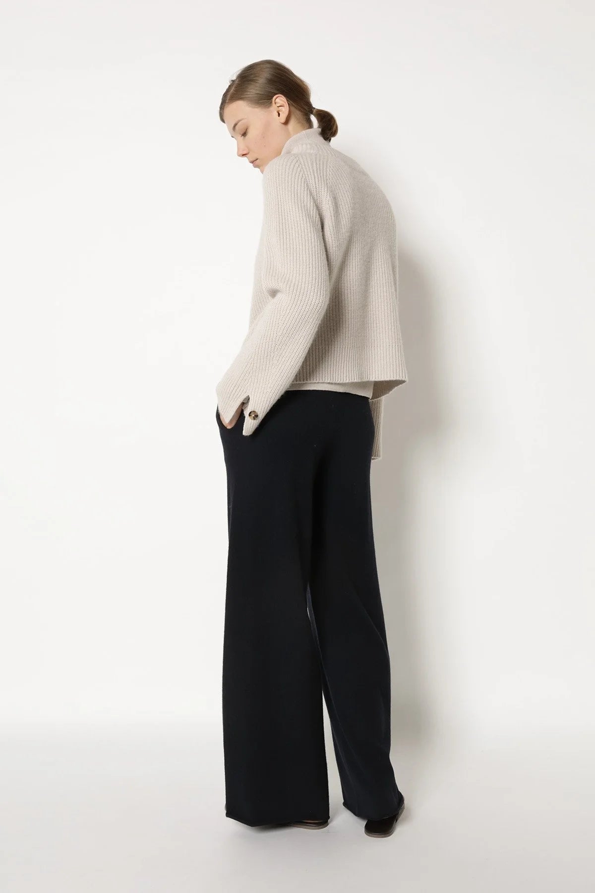 SMINFINITY Trousers Palazzo Black