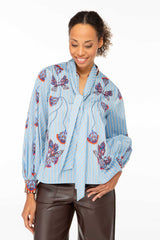 IVI Collection Bluse Blessed Thistle