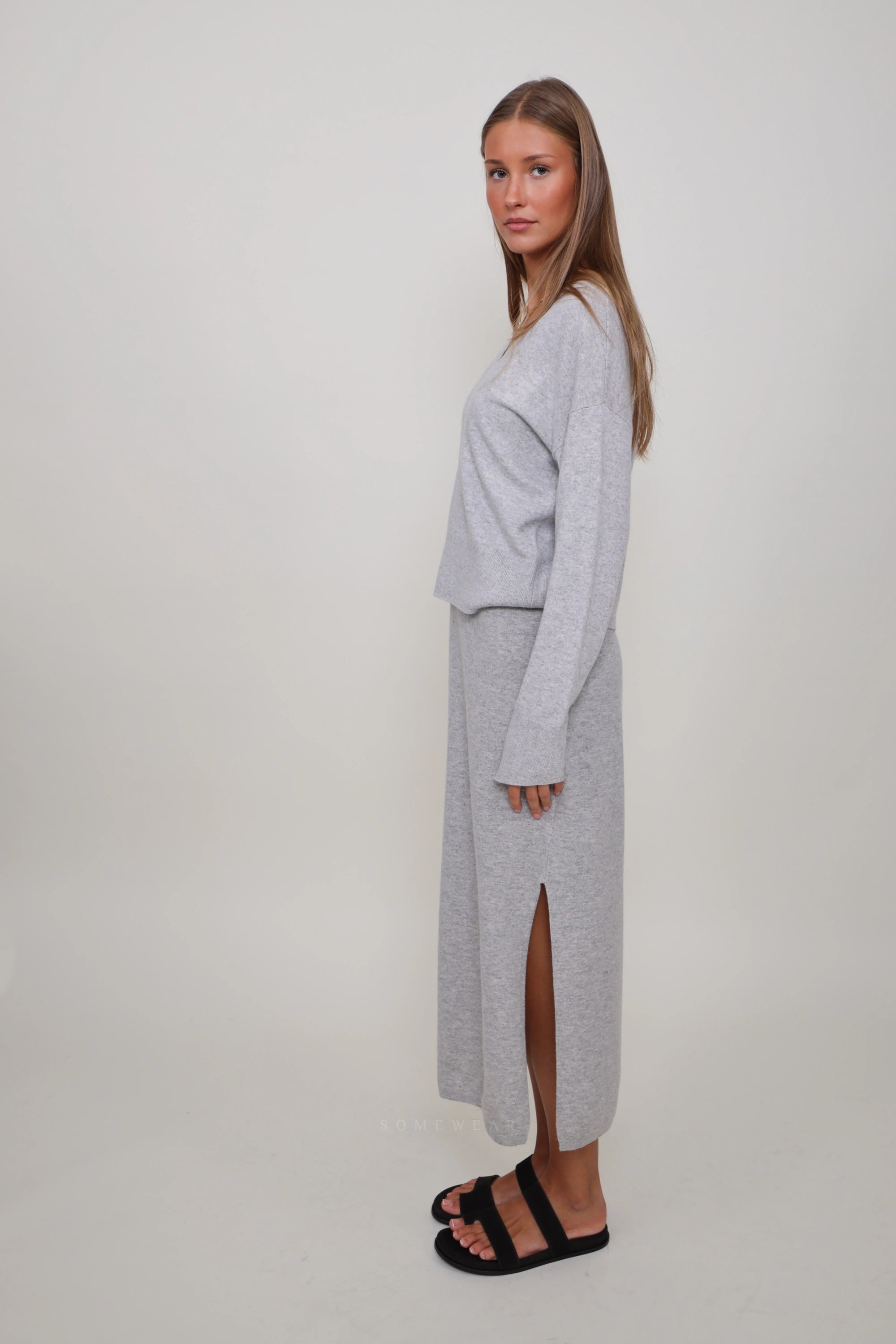 Alcidia Da Veiga Pullover Gala Aluminium