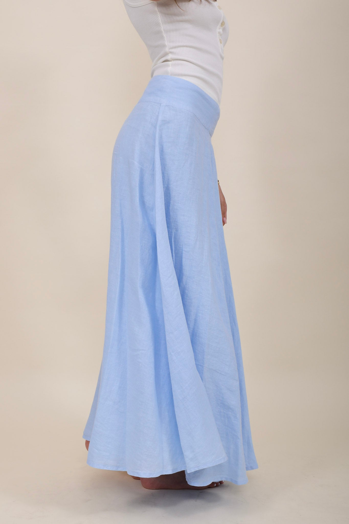 120% Lino Rock Skyblue