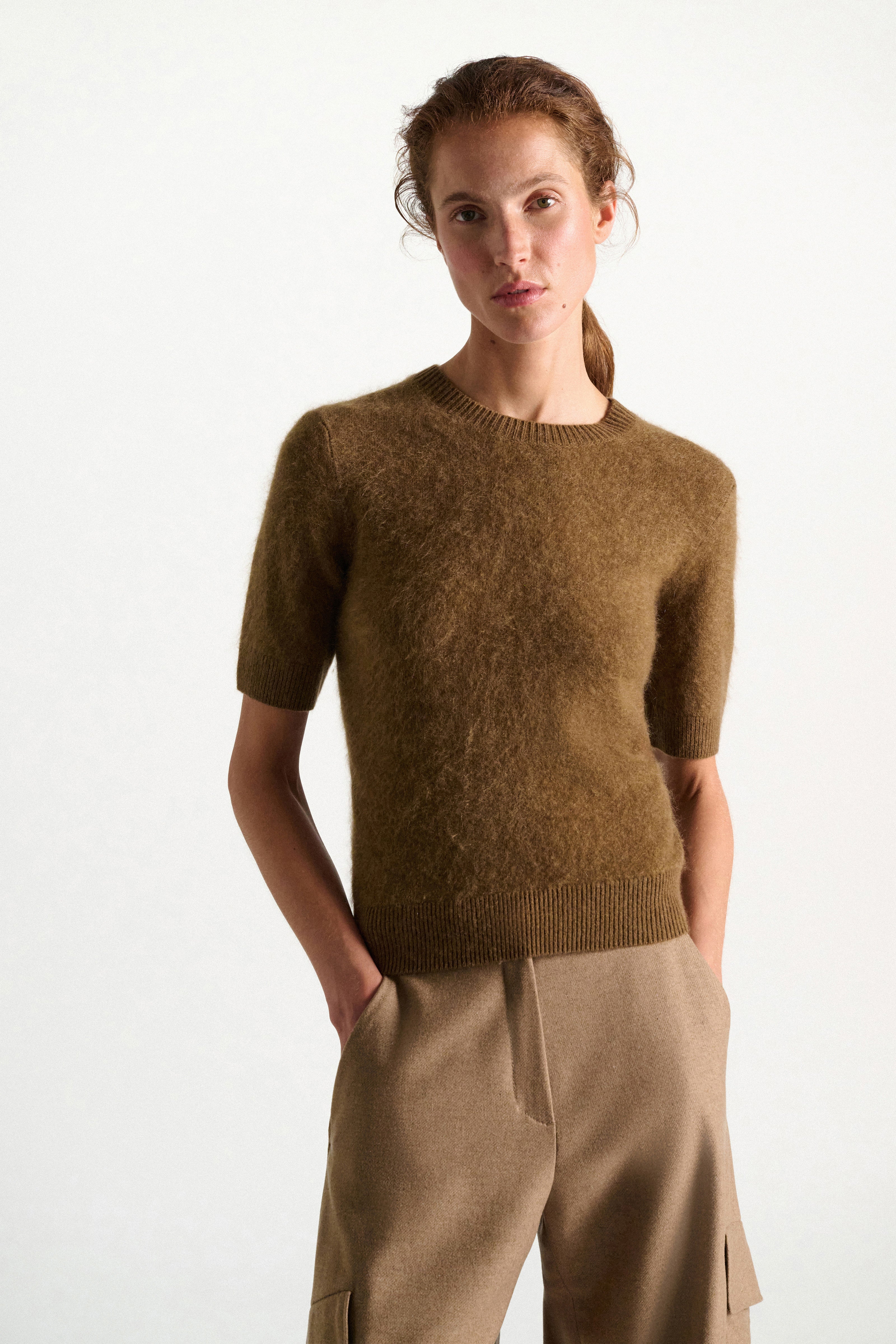 Dorothee Schumacher Pullover Fluffy Statements Porcini