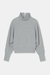 Closed Sweatshirt High Neck
