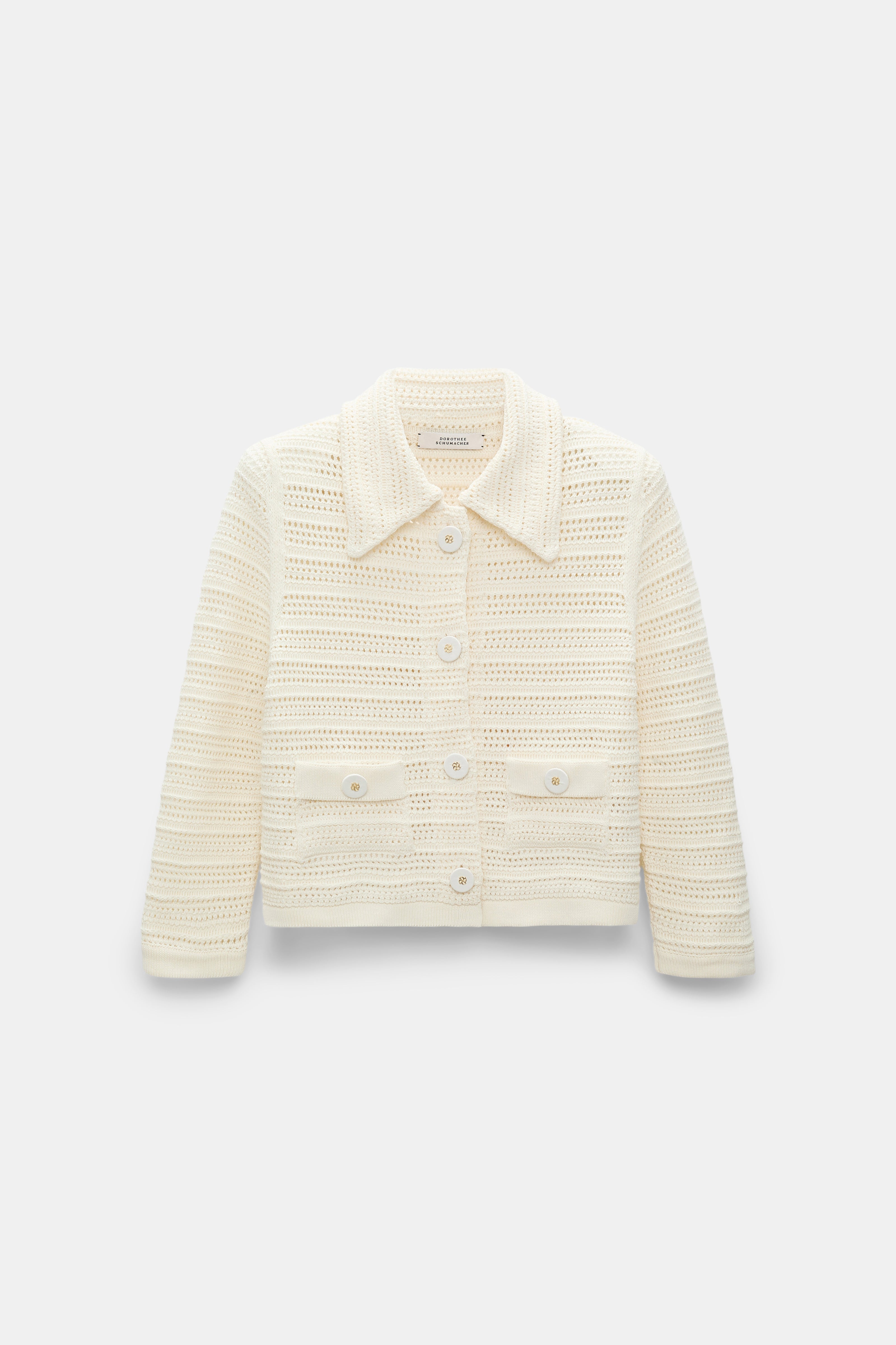 Dorothee Schumacher Jacke Pointelle