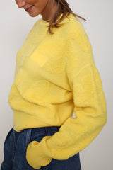 Herzens Sweater Flower Love Yolk