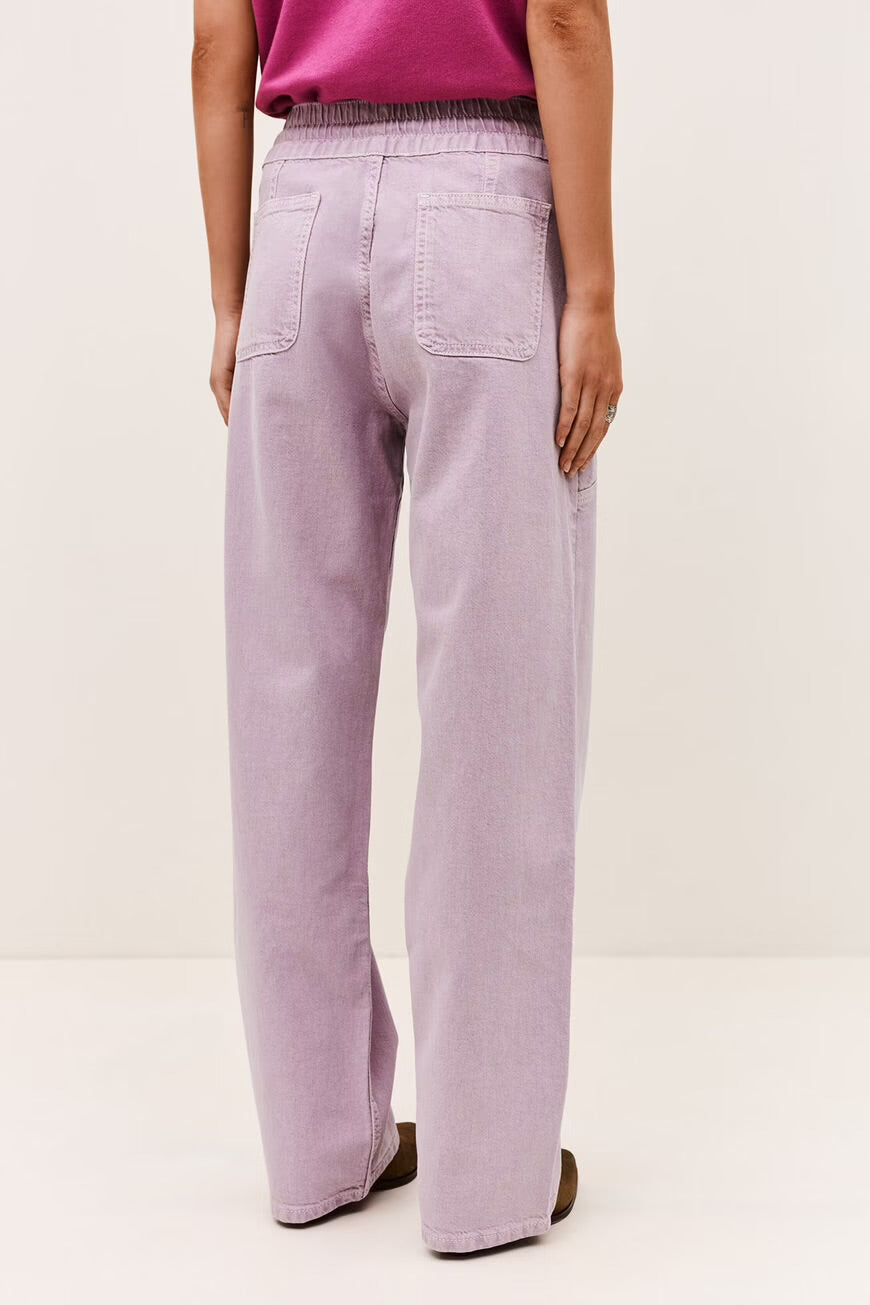 Ba&sh Fima Lavender Trousers