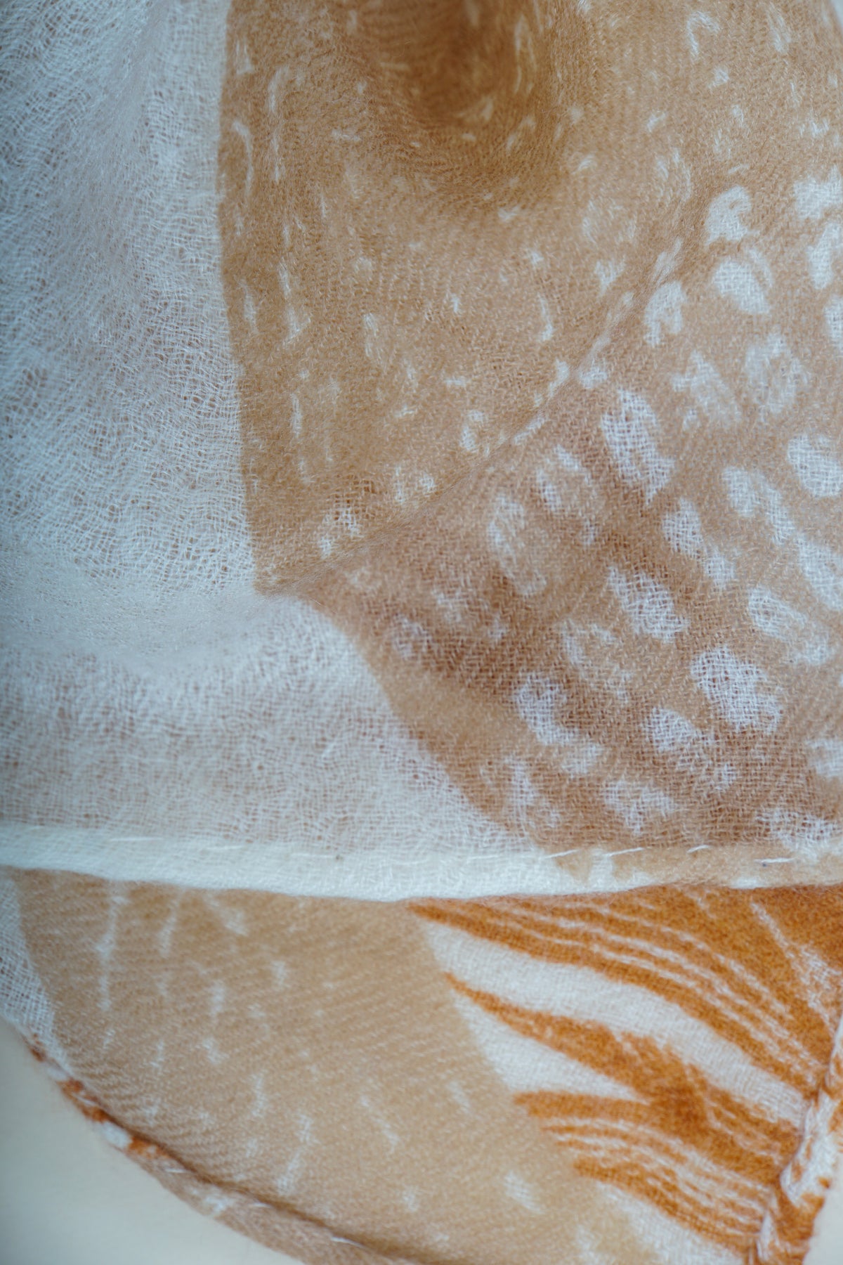 FH Tørklæde Midicube Garden Eden Beige