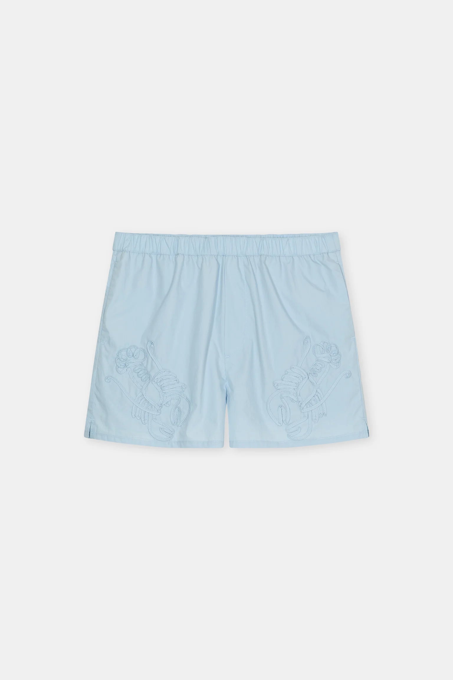 Closed Shorts Dove Blue