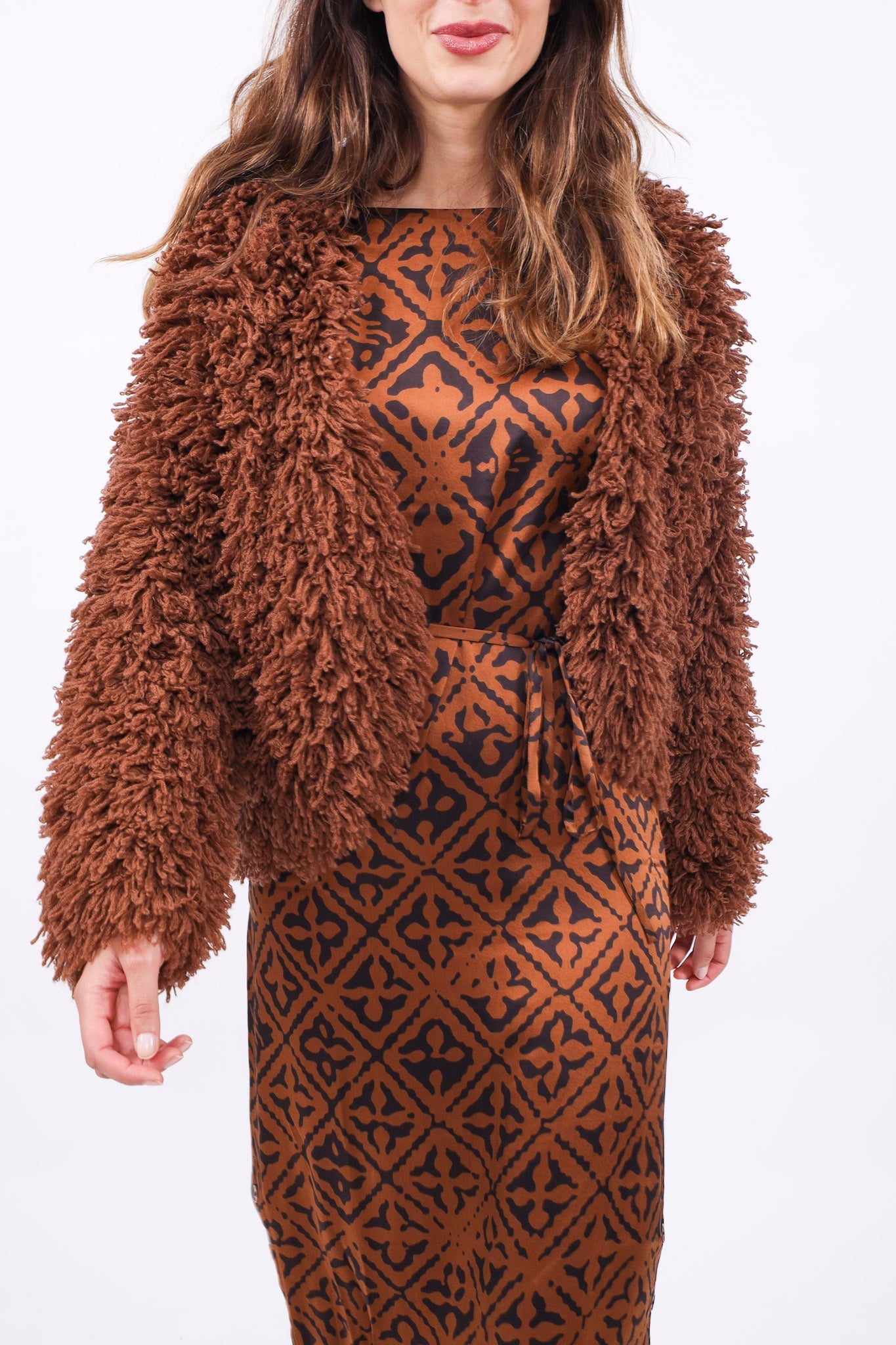 Kashette Jacke Liv Kaschmir Chestnut