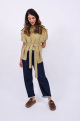 Herzensangelegenheit Cardigan Waist Khaki