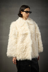 Liviana Conti Mantel Coco Fur