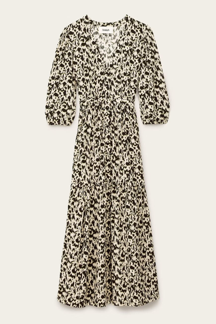 Ba&sh Kleid Palma Ecru