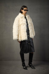 Liviana Conti Mantel Coco Fur