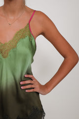 Mes Demoiselles Top Eluna Green