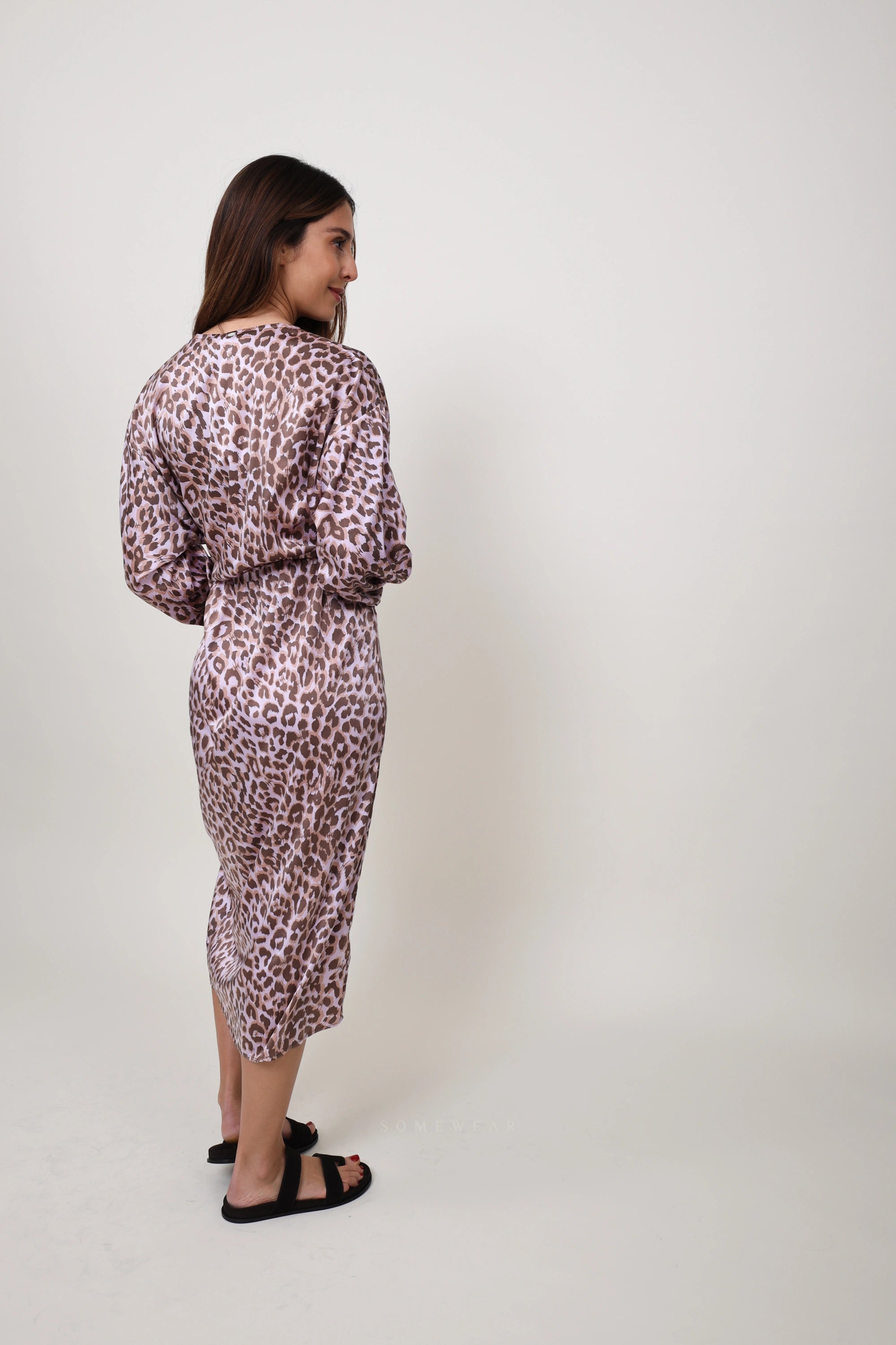 Friendly Hunting Dress Purslane Cheetah