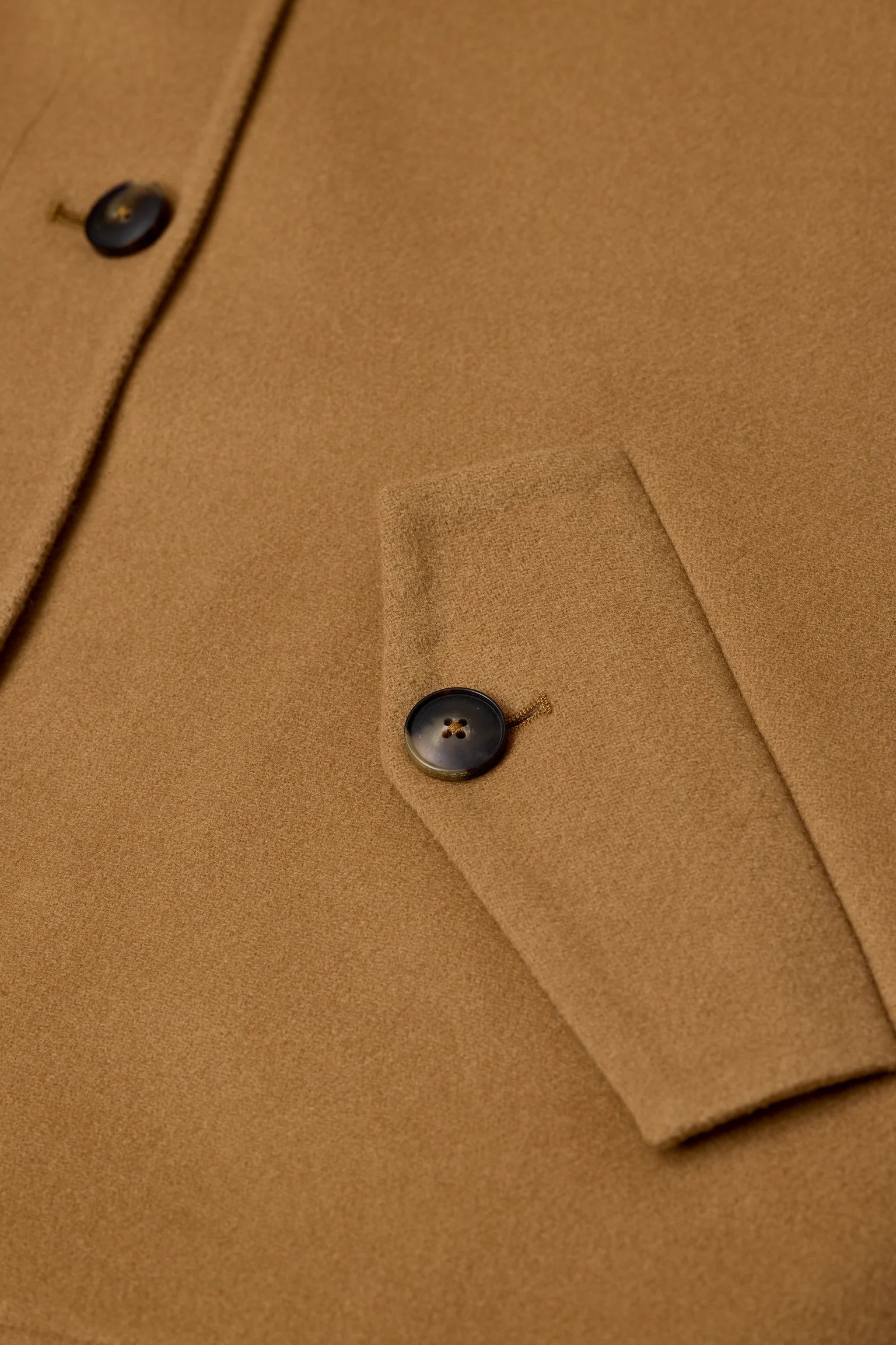 Closed jacket Doubleface Chestnut