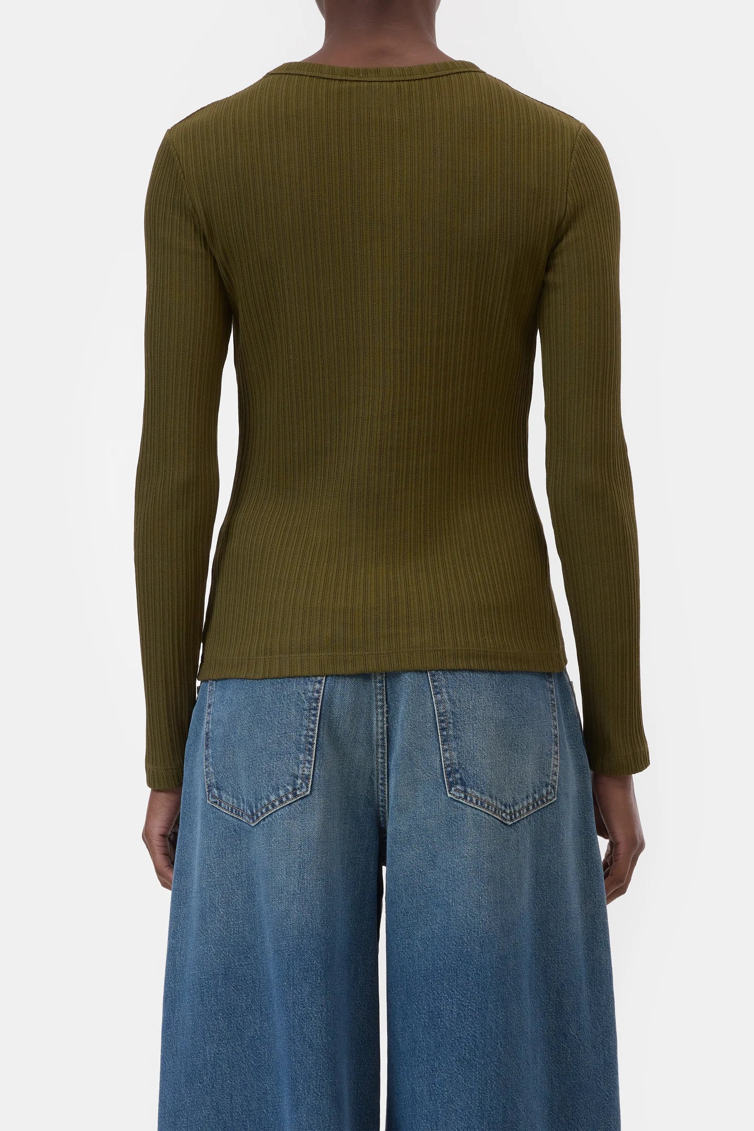 Closed Longsleeve Plain Deep Olive