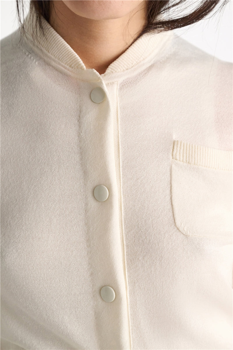 Dorothee Schumacher Cardigan Refined Essentials Orchid