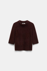 Dorothee Schumacher Pullover Fluffy Statement Choco