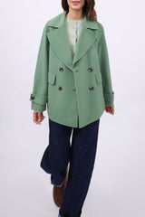 Anfiny Mantel Caban Basilic