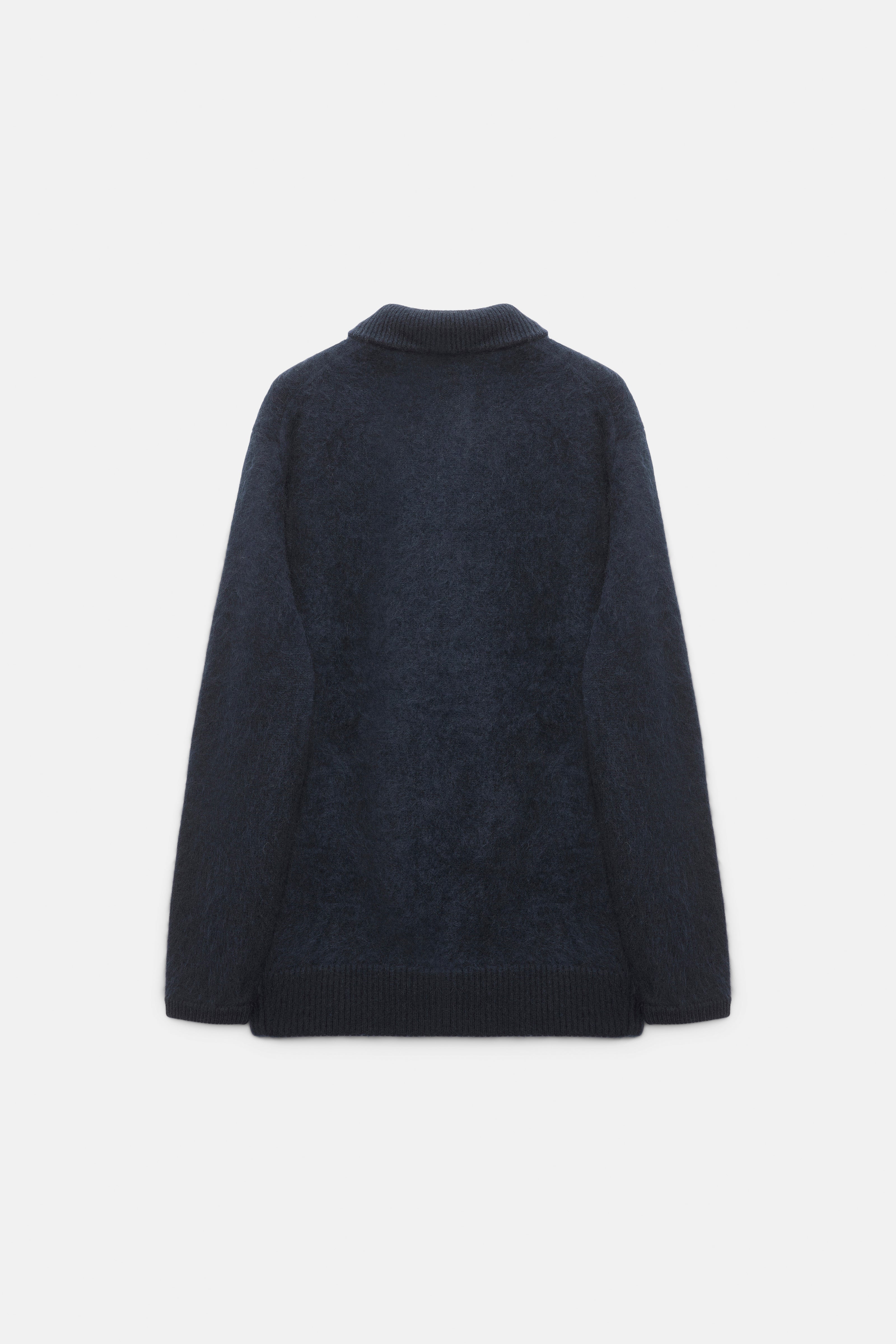 Dorothee Schumacher Cardigan Fluffy Statements Navy
